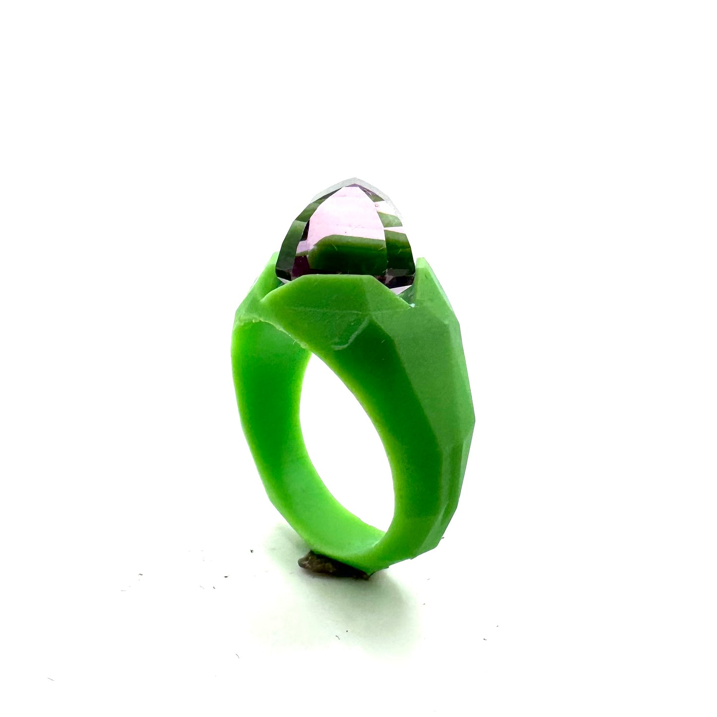 TO BE CAST - Temple Ring With Ametrine In sterling Silver