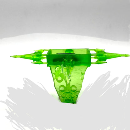 TO BE CAST - Mausoleum Ring With Tourmaline In sterling Silver