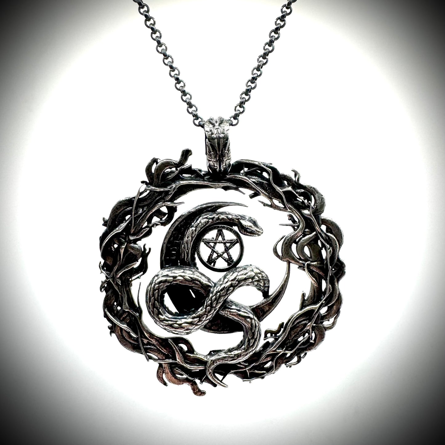 Cepsi’s Protection Exclusive Webb Witch Amulet Sterling Silver Collab Pendant