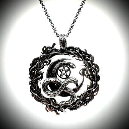 Cepsi’s Protection Exclusive Webb Witch Amulet Sterling Silver Collab Pendant