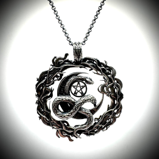 Cepsi’s Protection Exclusive Webb Witch Amulet Sterling Silver Collab Pendant