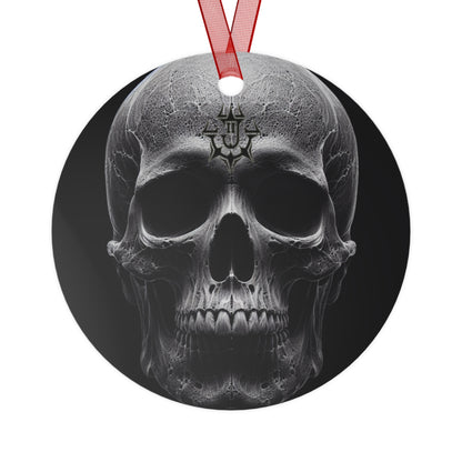 In Goth We Trust - Metal Ornament