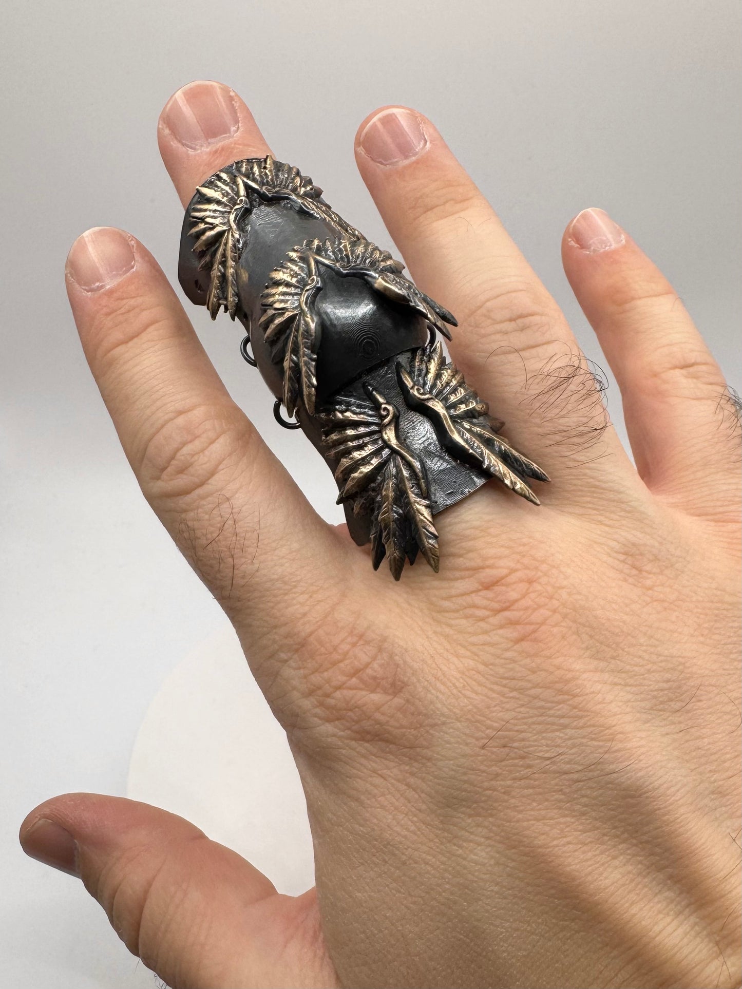 Angelus Bronze Armor Ring