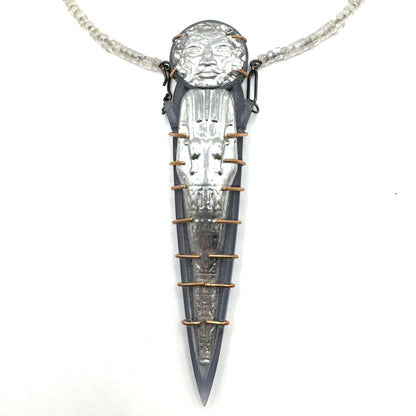 Mother Gaia Ushabti Necklace