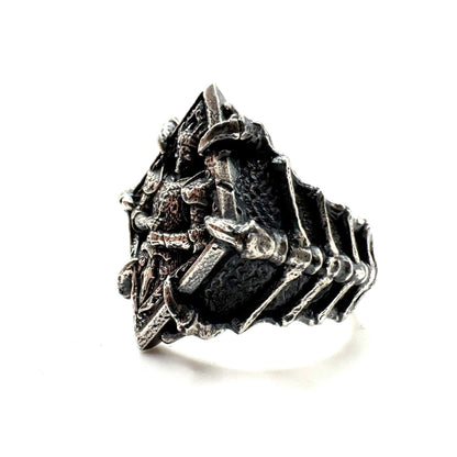 The Modred Ring in Sterling Silver