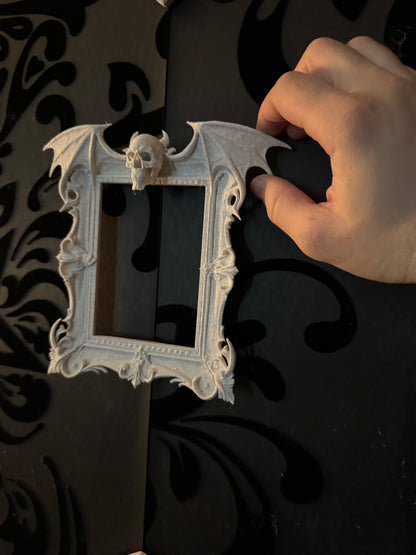 Bat Skull Picture Frame