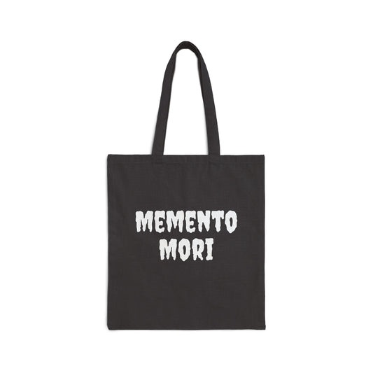 Memento Mori - Cotton Canvas Tote Bag