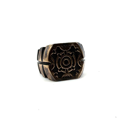 Bharat Ring in Bronze