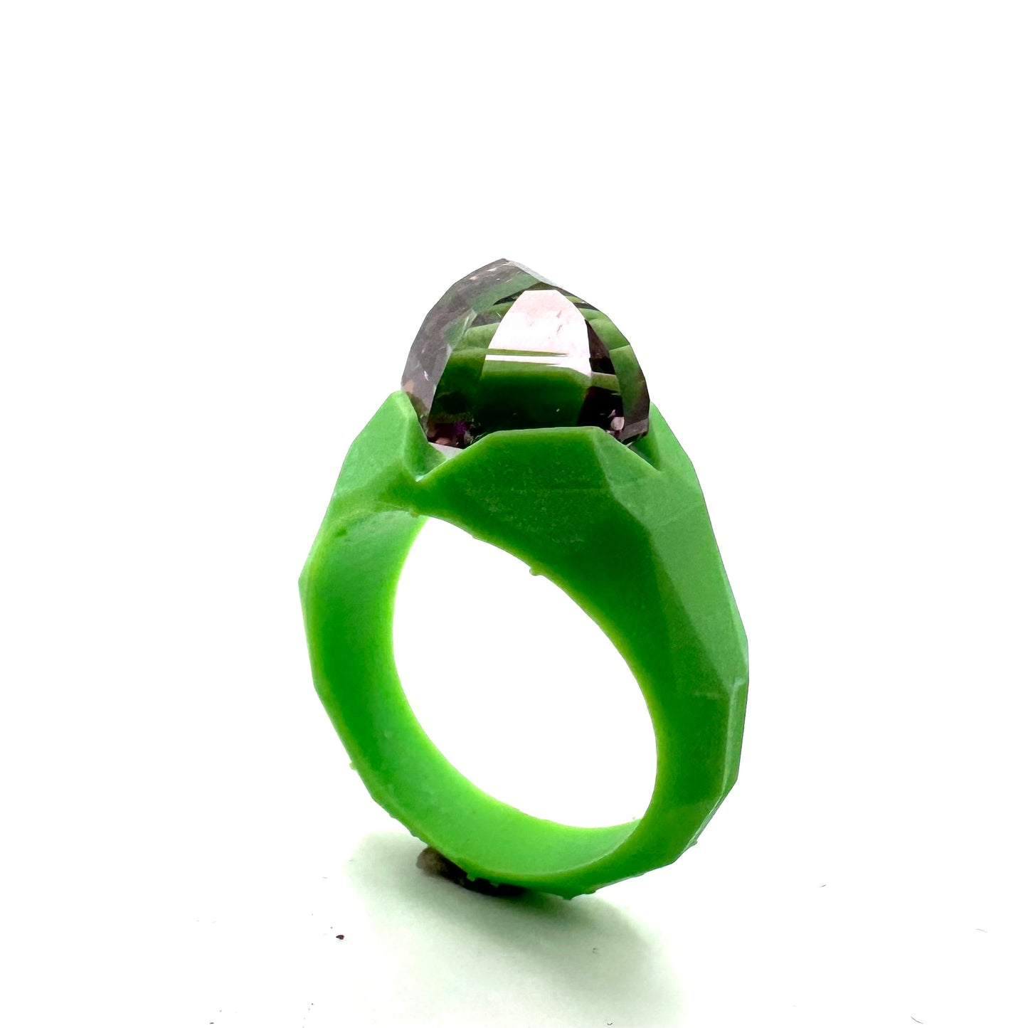 TO BE CAST - Temple Ring With Ametrine In sterling Silver