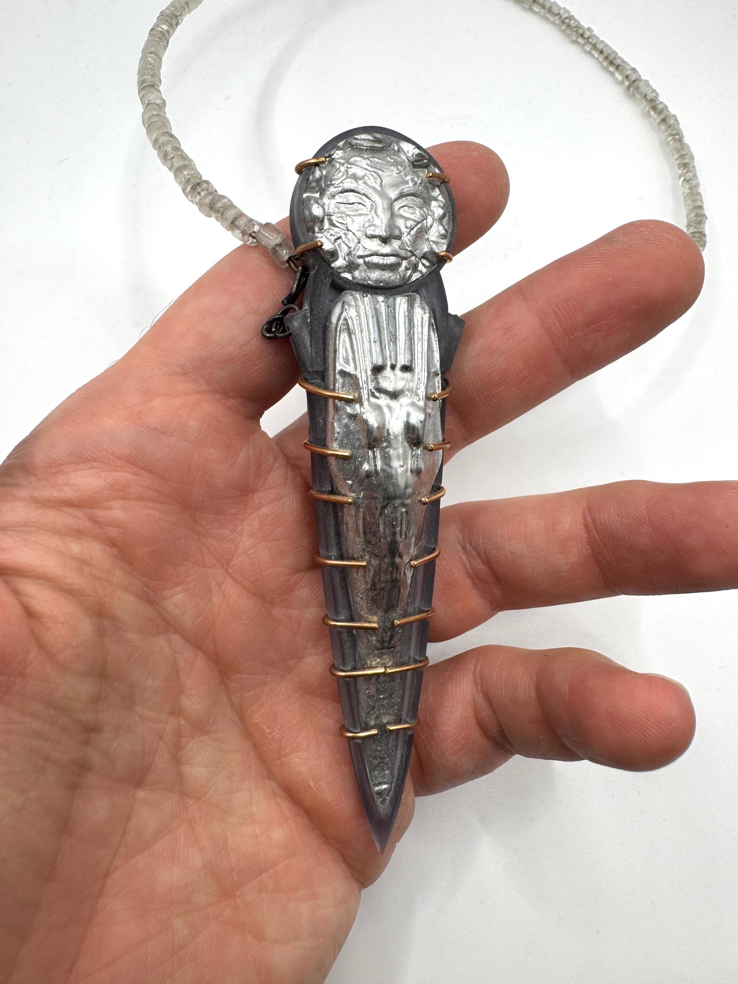 Mother Gaia Ushabti Necklace