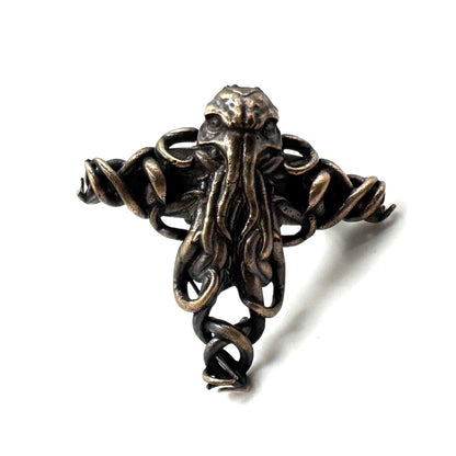 Cthulhu Ring in Bronze