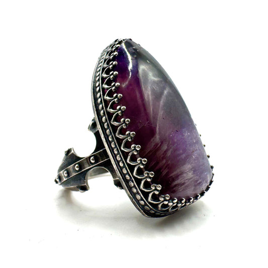Amethyst Empress Ring in Sterling Silver