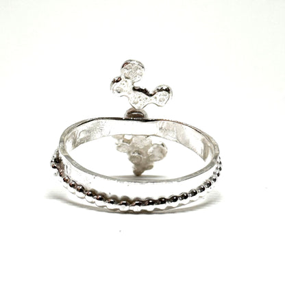 Sigil Stacker in Sterling Silver