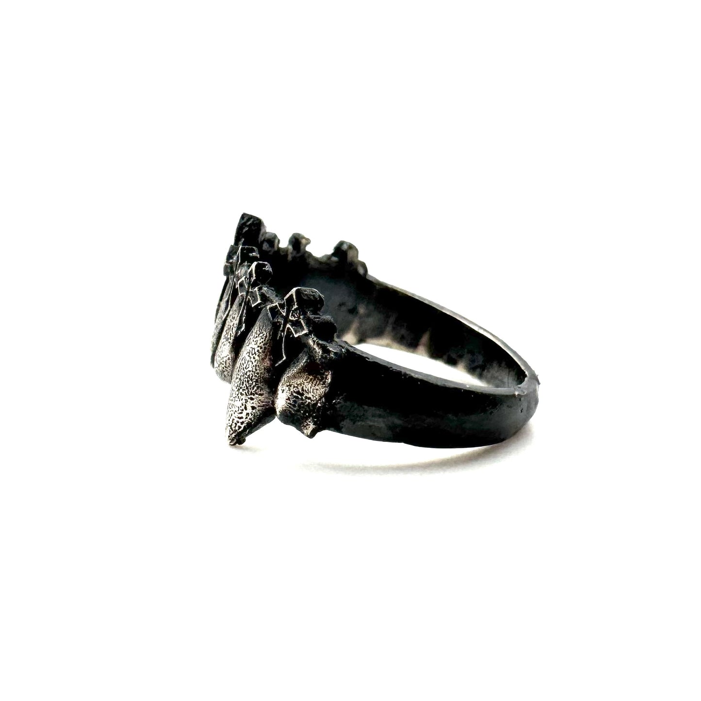 Vampire Fang Ring in Sterling Silver