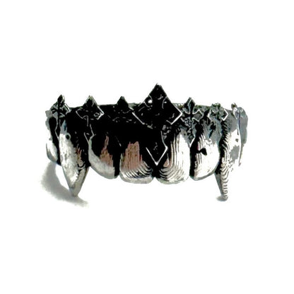 Vampire Fang Ring in Sterling Silver