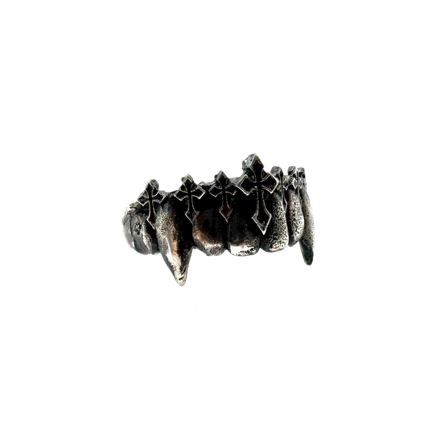 Vampire Fang Ring in Sterling Silver