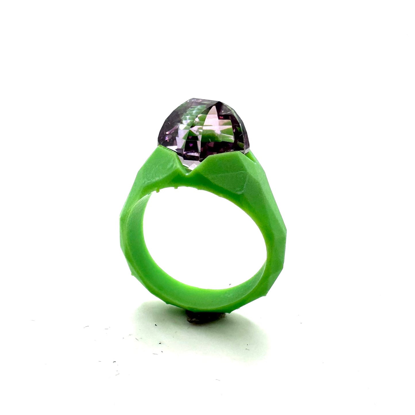 TO BE CAST - Temple Ring With Ametrine In sterling Silver