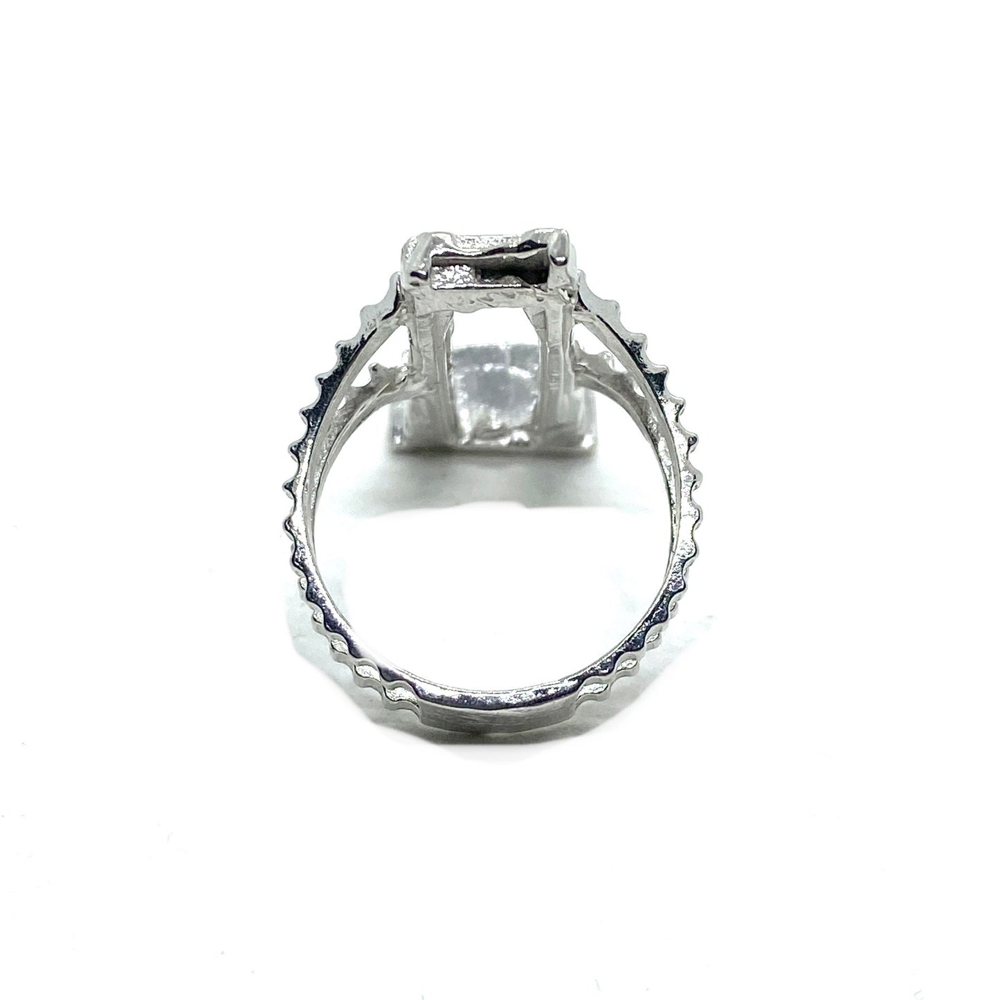 Broken Arch Ring In Sterling Silver