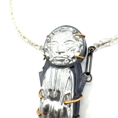 Mother Gaia Ushabti Necklace