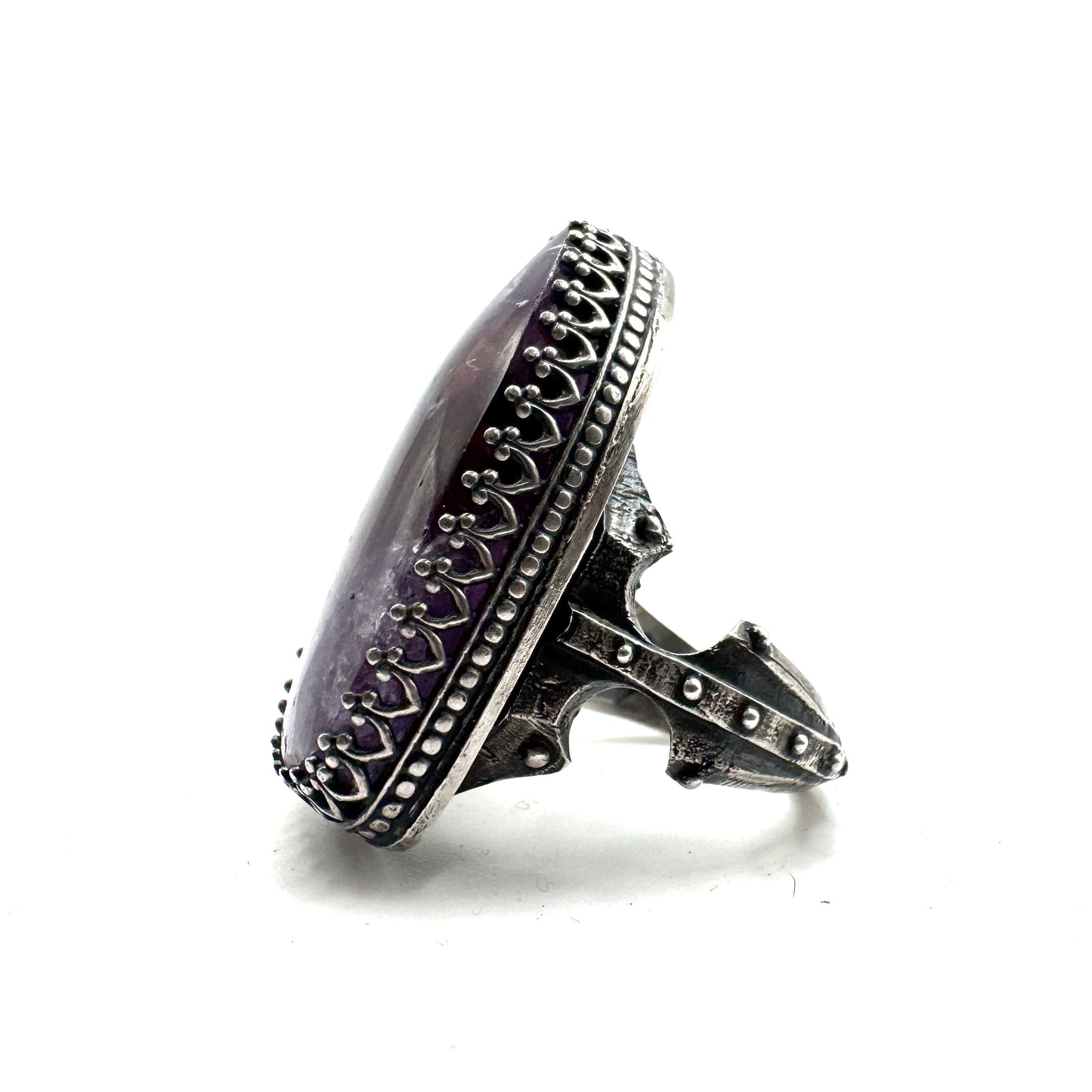 Amethyst Empress Ring in Sterling Silver