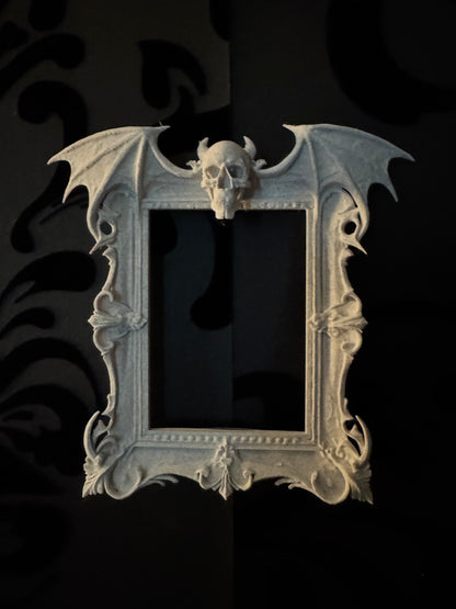 Bat Skull Picture Frame