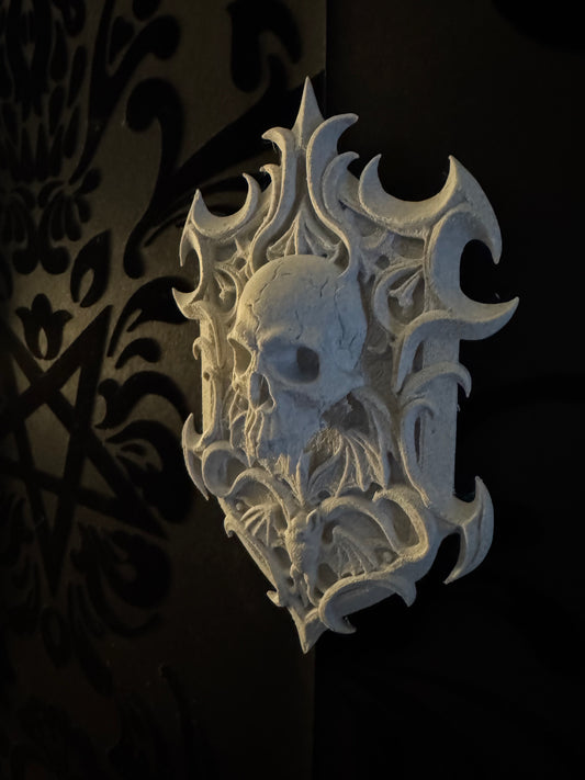 Dracula Skull Wall Mount