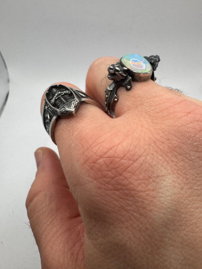 Arken Ring in Sterling Silver