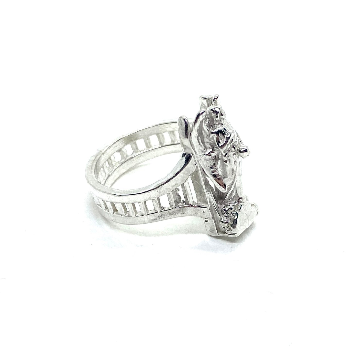 Angel of Death Ring Sterling Silver