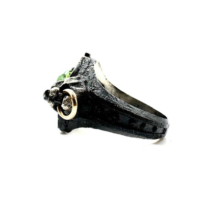 Bridewell Stone Sanctum Ring in Sterling Silver
