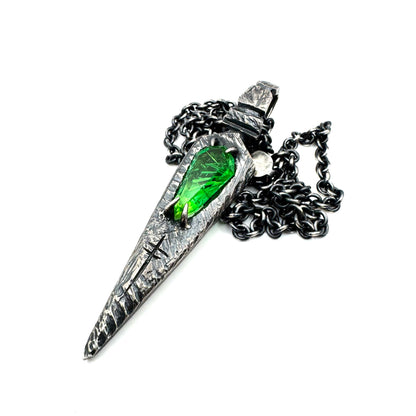 Bridewell Brutalist Necklace in Sterling Silver