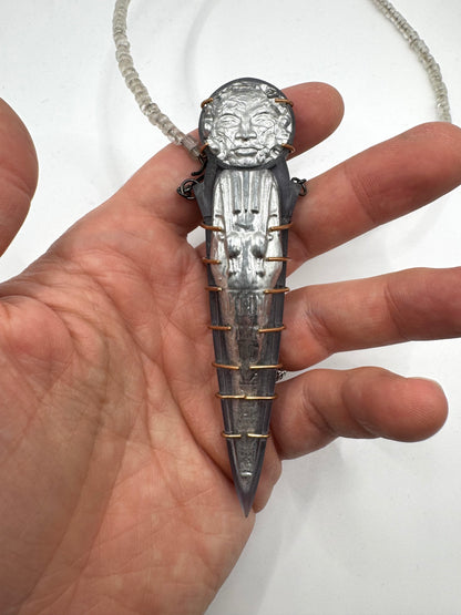 Mother Gaia Ushabti Necklace