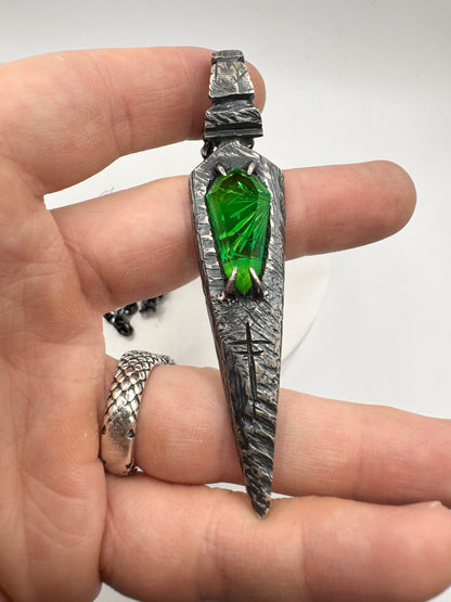 Bridewell Brutalist Necklace in Sterling Silver