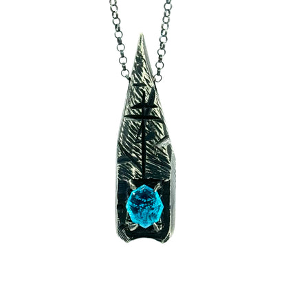 Relic of the Mists Set With Bridewell Carved Pendant in Sterling Silver