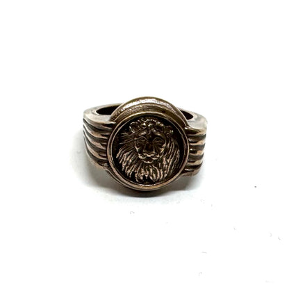 Lion Ring in Bronze
