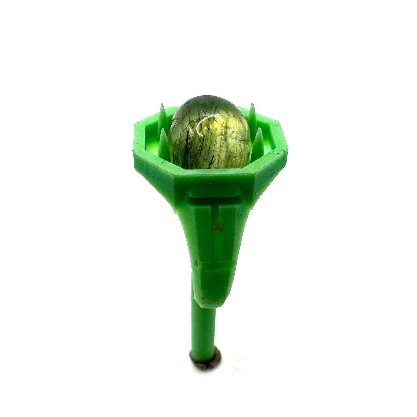 TO BE CAST - Sanctum Signet Ring With Prehnite In sterling Silver