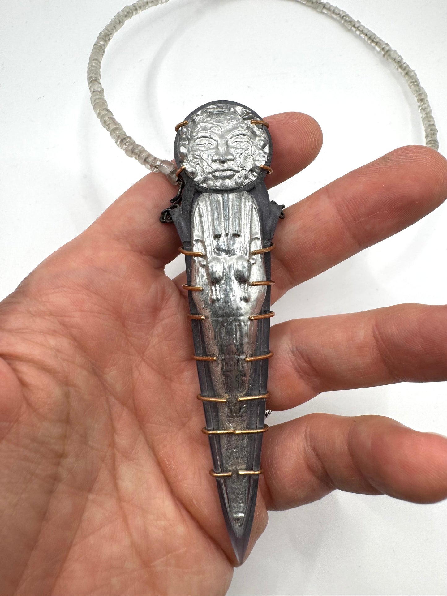 Mother Gaia Ushabti Necklace