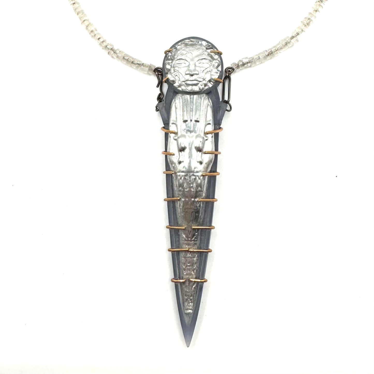 Mother Gaia Ushabti Necklace
