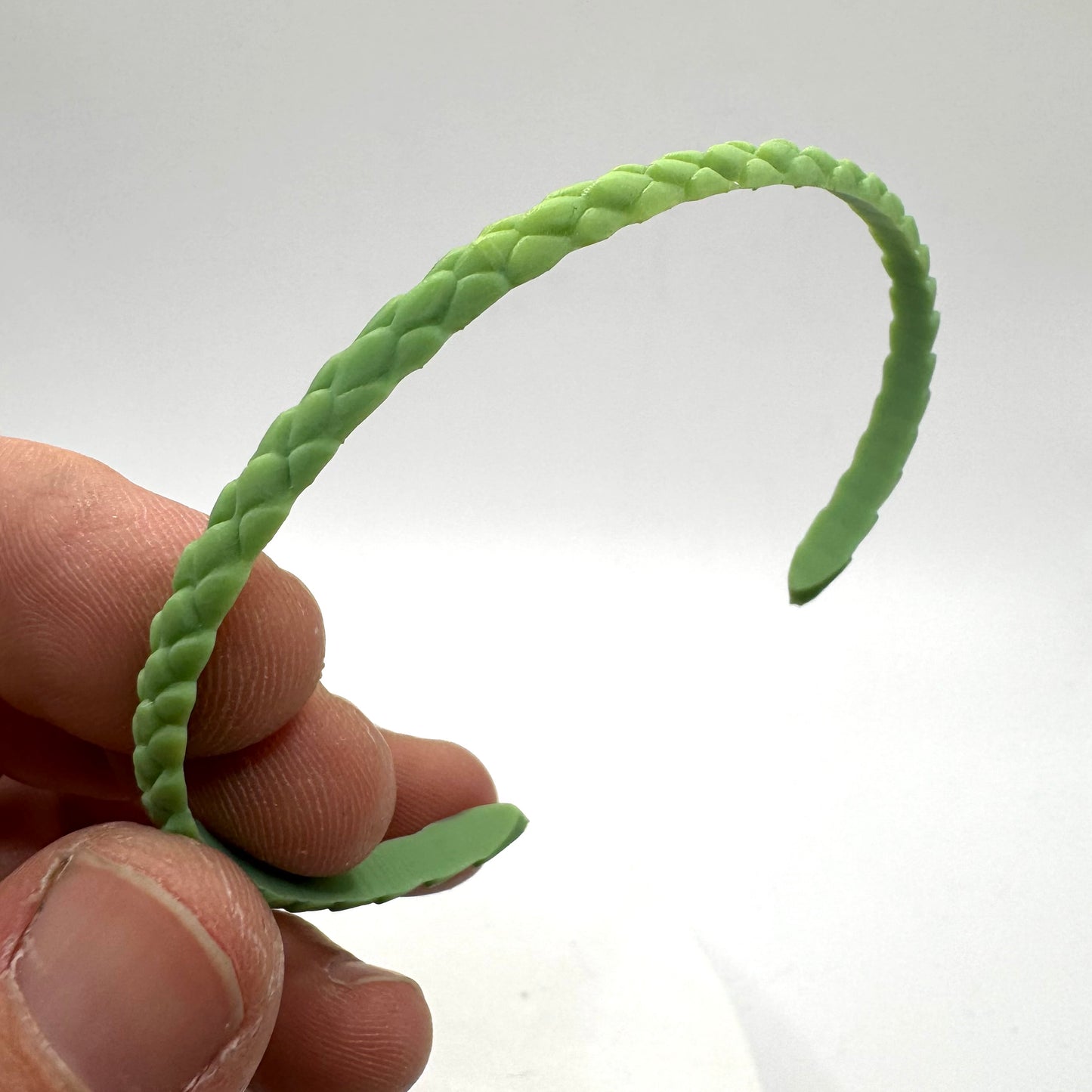 TO BE CAST - Snake Skin Bracelet In sterling Silver