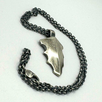 Shield of the Ancients Necklace in Sterling Silver