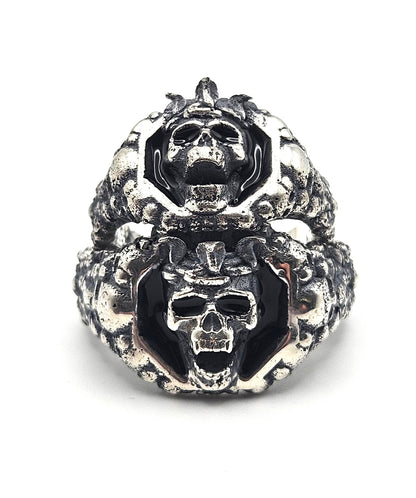 The Serpent’s King Ring In Sterling Silver
