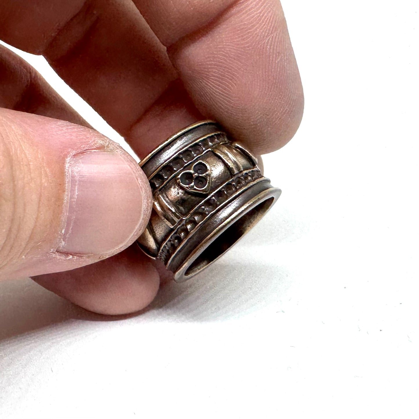 Crown Ring in Bronze