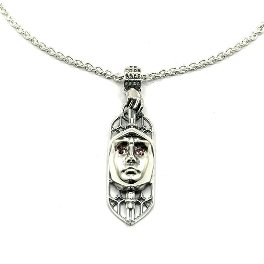 Effigy Necklace In Sterling Silver