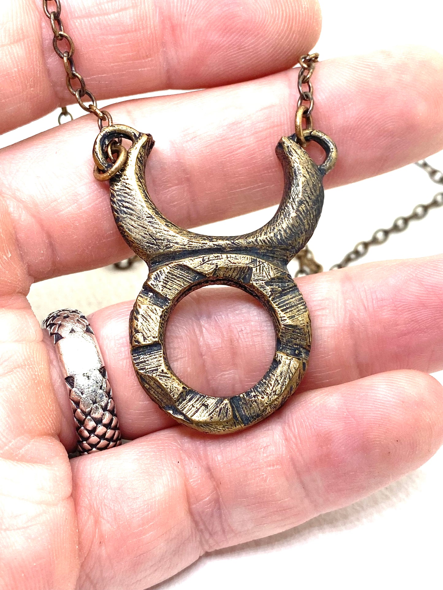 Cernunnos Necklace in Bronze