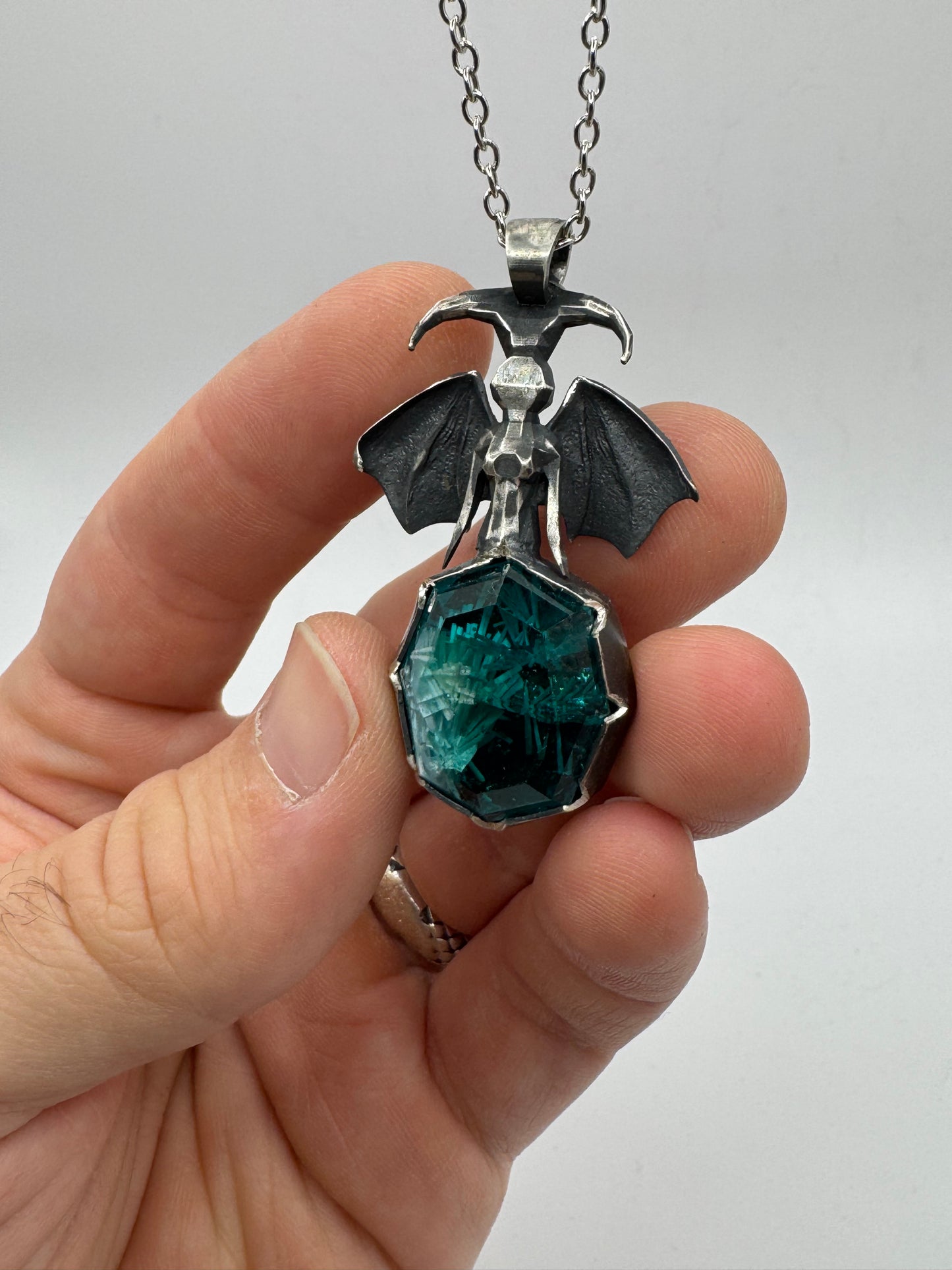 Lilith’s Blessing Bridewell Necklace in Sterling Silver