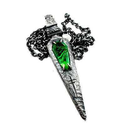 Bridewell Brutalist Necklace in Sterling Silver