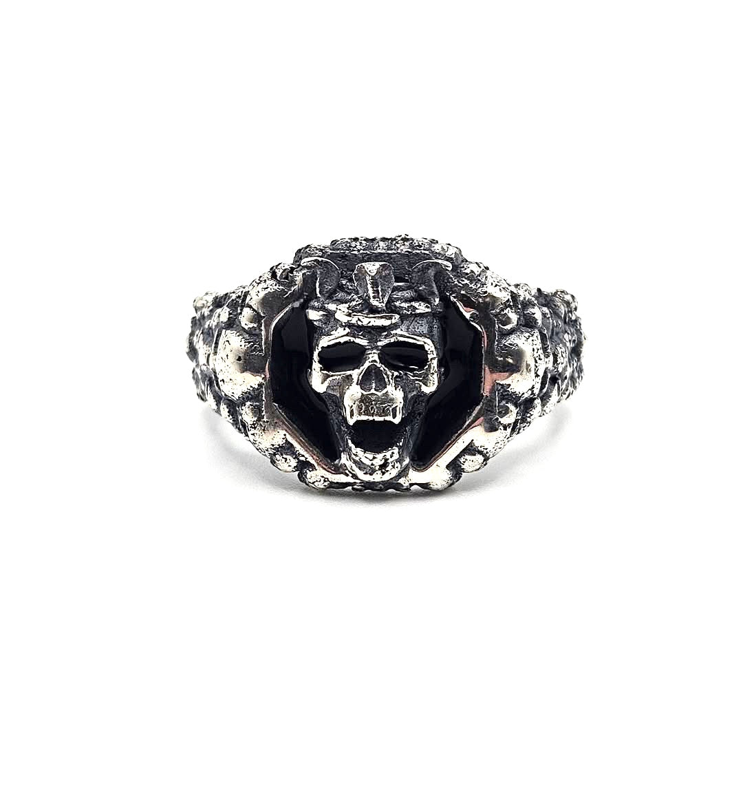 The Serpent’s King Ring In Sterling Silver