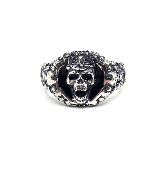 The Serpent’s King Ring In Sterling Silver