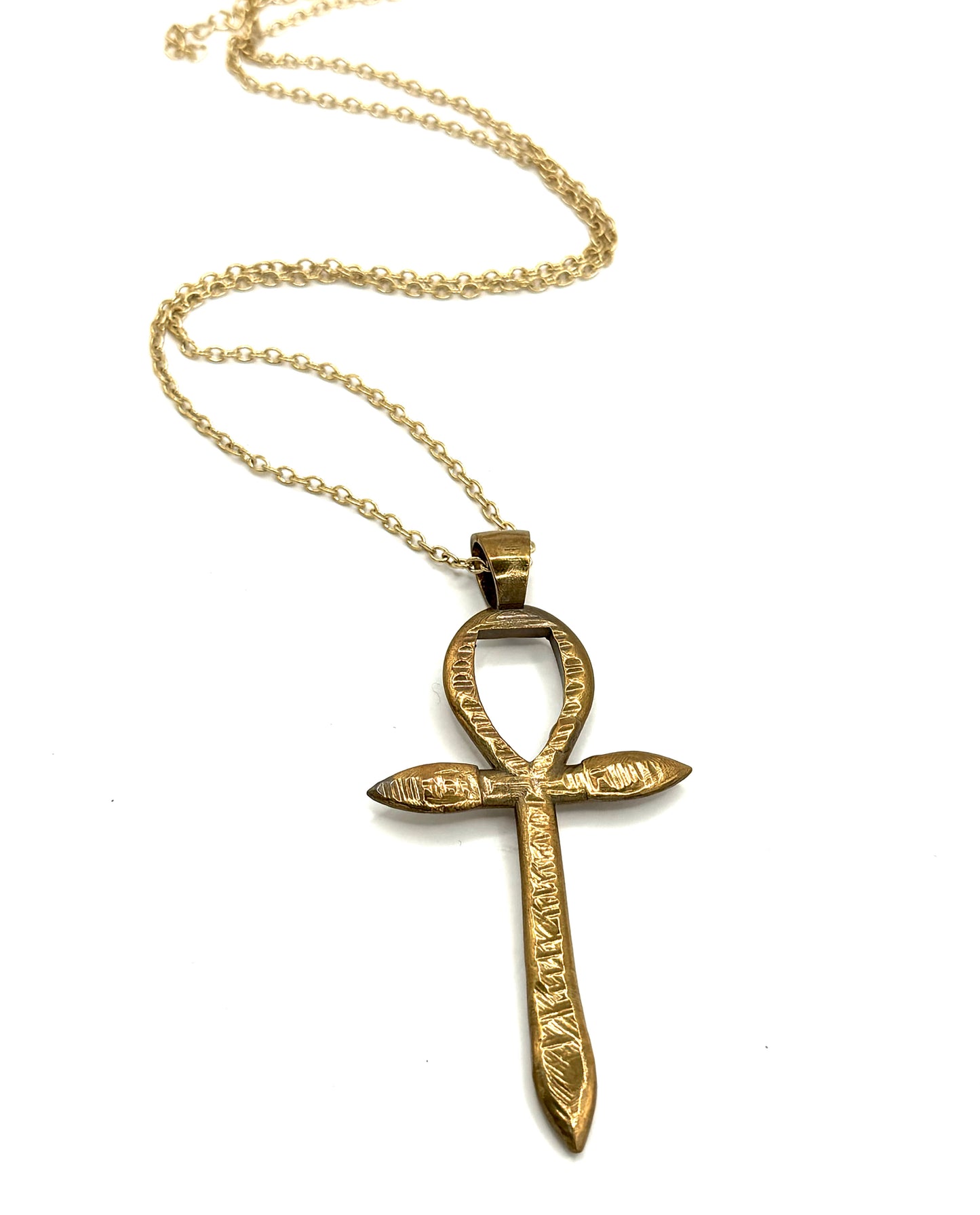 Eye of Ra Necklace in Bronze