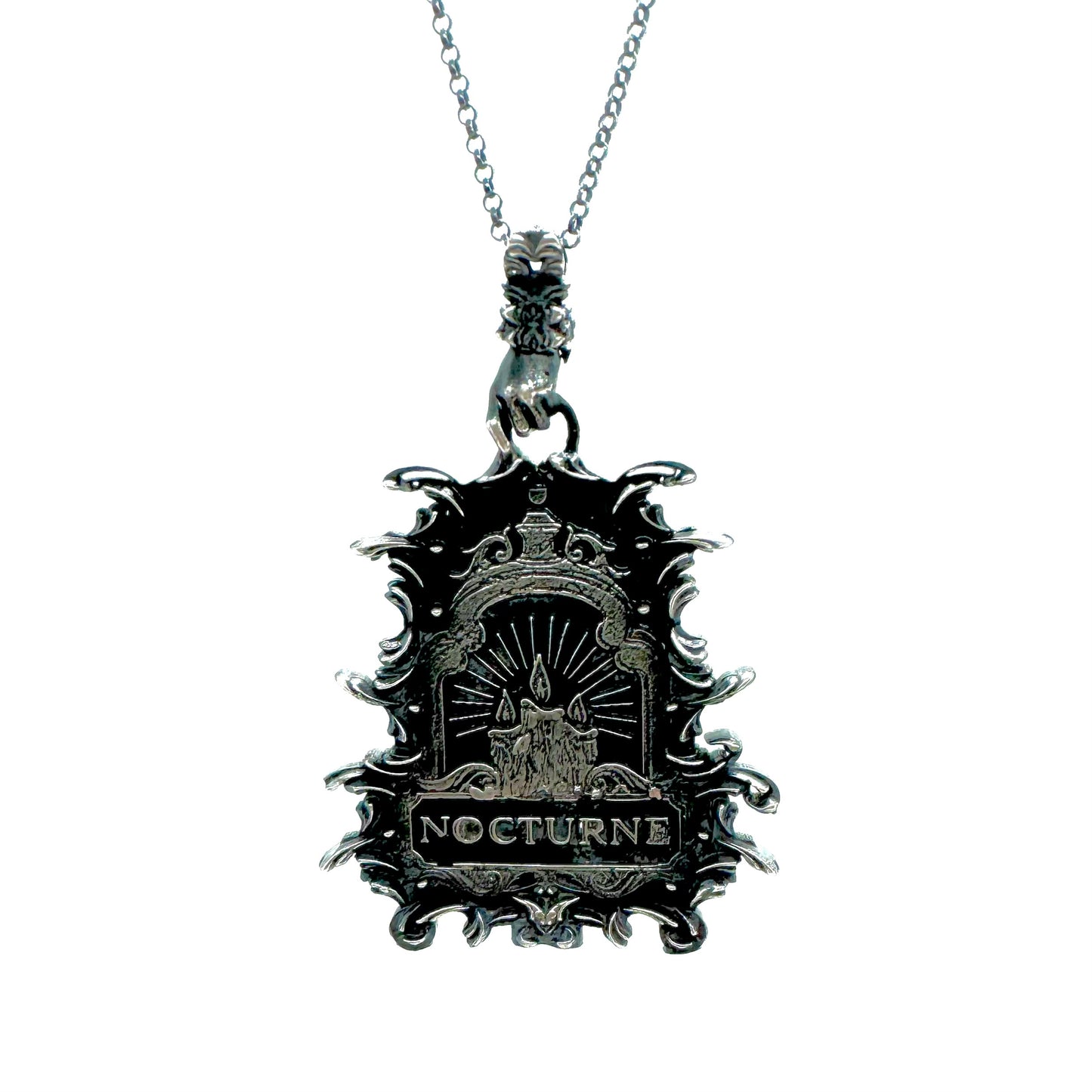 Exclusive Nocturne Collaboration Pendant in Sterling Silver or Bronze