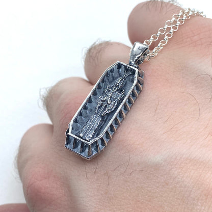 Draugr Talisman Necklace Sterling Silver